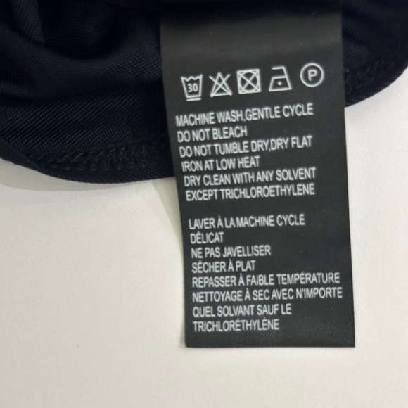 FARM Rio Black Cutout Long Sleeve Bodysuit NWOT Large - Picture 9 of 15